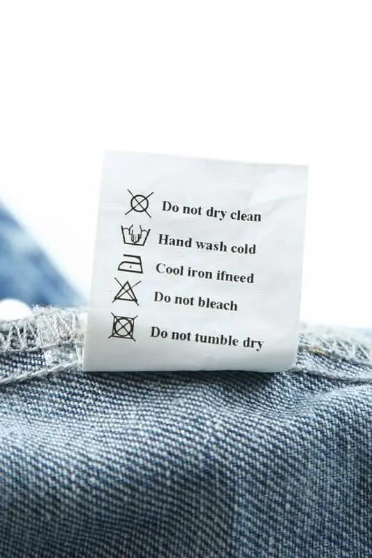 Geometric Print Frayed Hem Denim Jacket - Love Salve